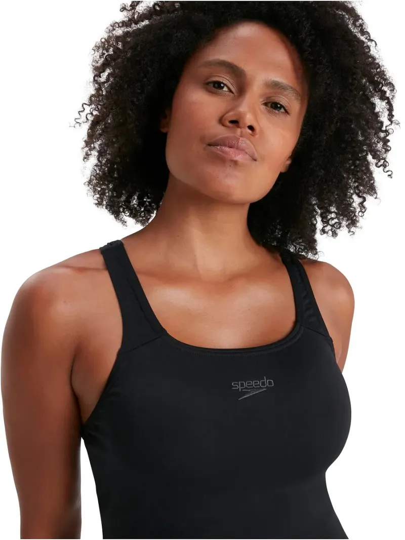 Speedo Women's ECO Endurance+ Legsuit Swimsuit Black-7